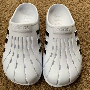 Adidas Croc like shoes slip ons